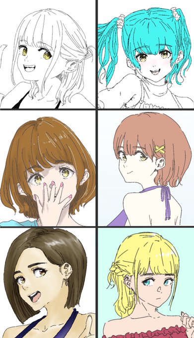 #FaceYourArt
あんまり寄りで描くことないので 