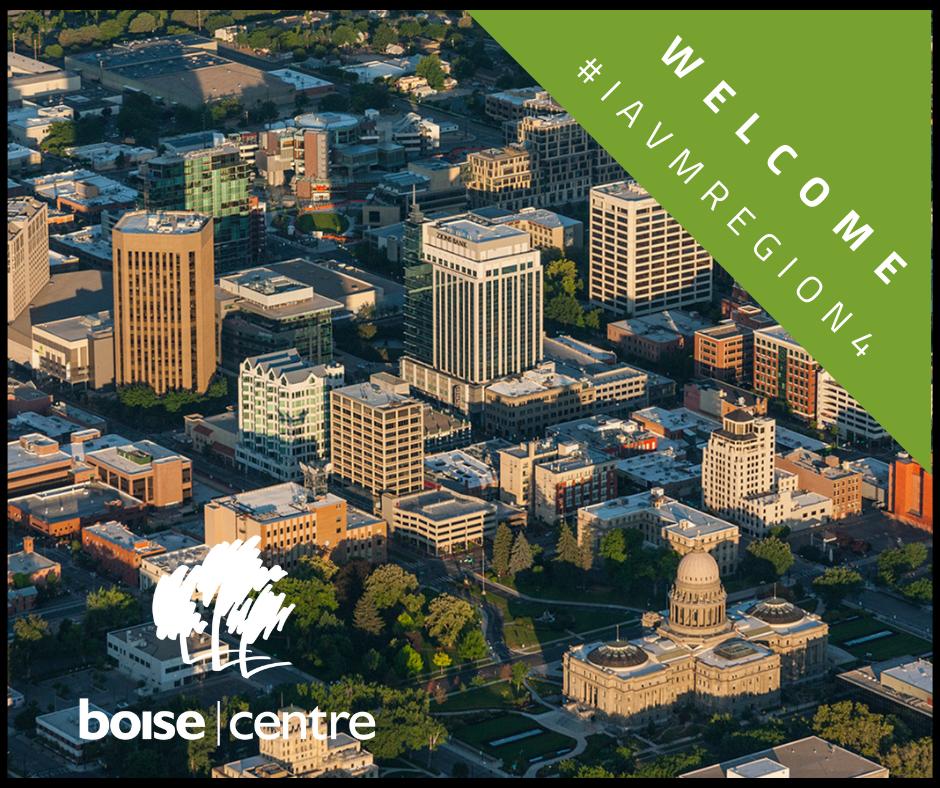@BoiseCentre is excited to welcome @IavmRegion4 to Idaho's capital city Apr. 29 - May 1. Delighted our friends and colleagues in venue management are in Boise this week. #IAVMRegion4 #Brewery #Golf #Lead #Inspire