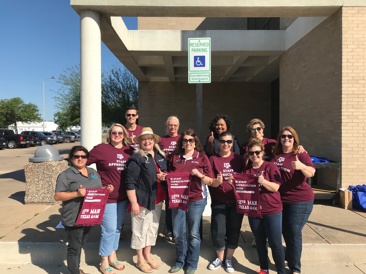 What a fantastic Staff Appreciation Week!  Special thanks to the #TAMU Office of the President, @TAMUHR <a href="/AggieDining/">Aggie Dining</a> @MstarStorage <a href="/SalataSalads/">Salata</a> Many groups came together to make this week such a success.  Thank you to all staff on the #TAMU campus!  #SAW2019 #WeCantDoWithoutYou