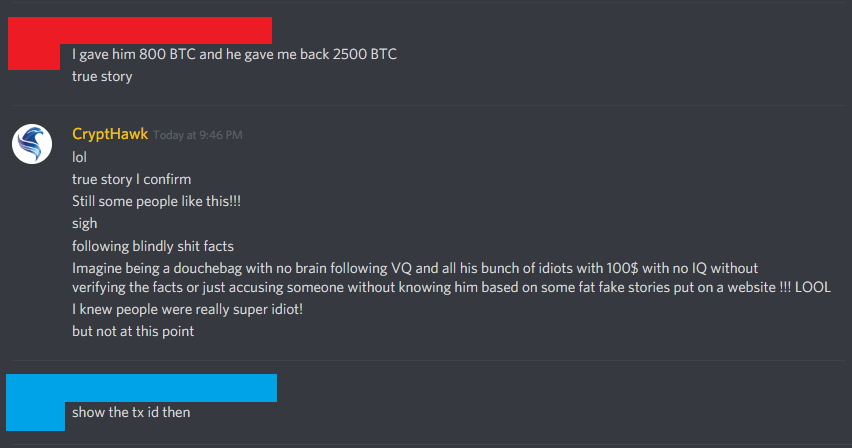 @TheCryptHawk is a Scammer tweet media