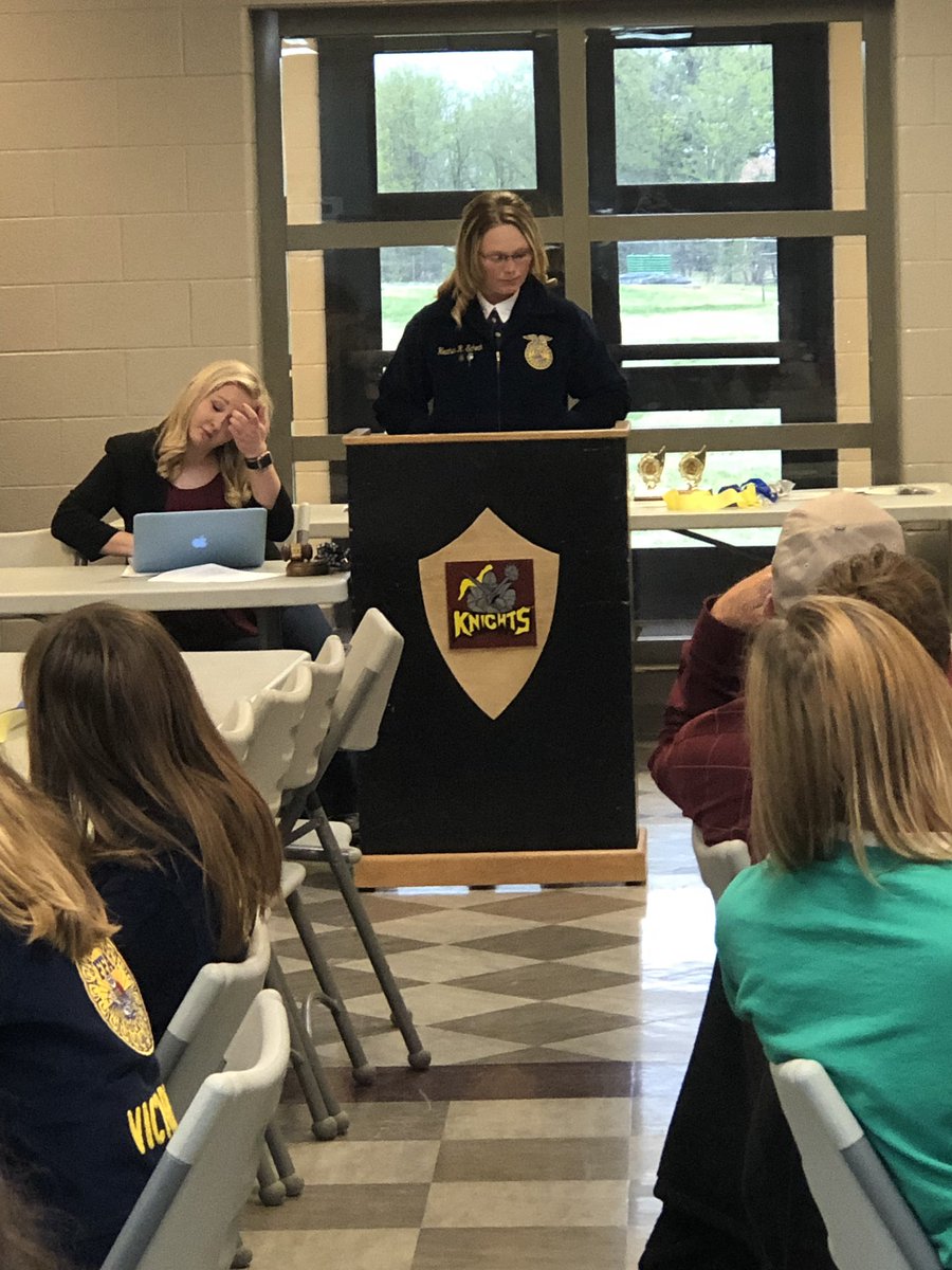 vhsknights's tweet image. FFA Banquet tonight. Meal was great. This organization helps students grow as students and leaders. Thank you to Ms. Littrell for being a great sponsor. Continue to build and grow this amazing program. @jacy_gollee @FfaVictoria @KansasFFA #KnightPride