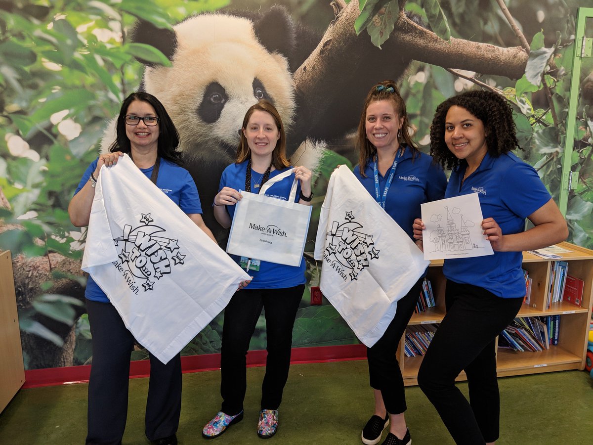 In honor of #WorldWishDay our Mission Delivery Team hit the road to visit with children and families at various hospitals, bringing smiles through arts and crafts! If you know a child who may be eligible for a wish, visit nj.wish.org/refer to learn more.