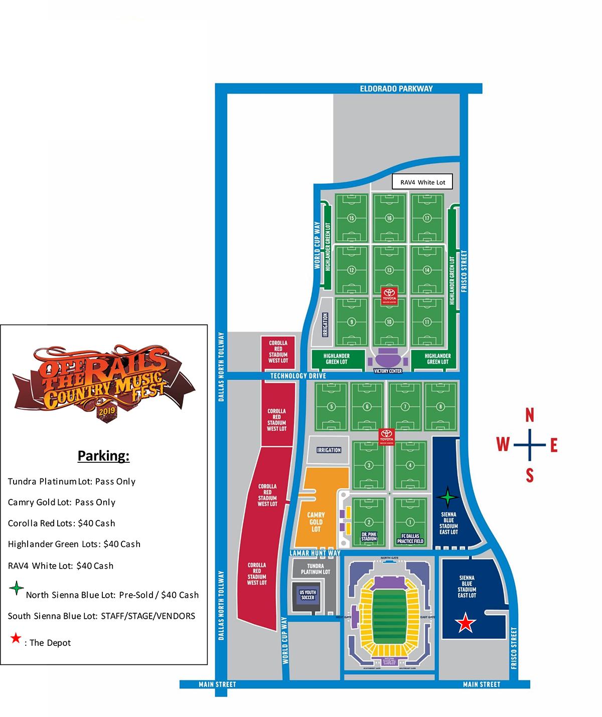 Aggregate 86+ about toyota soccer center field map unmissable - in 