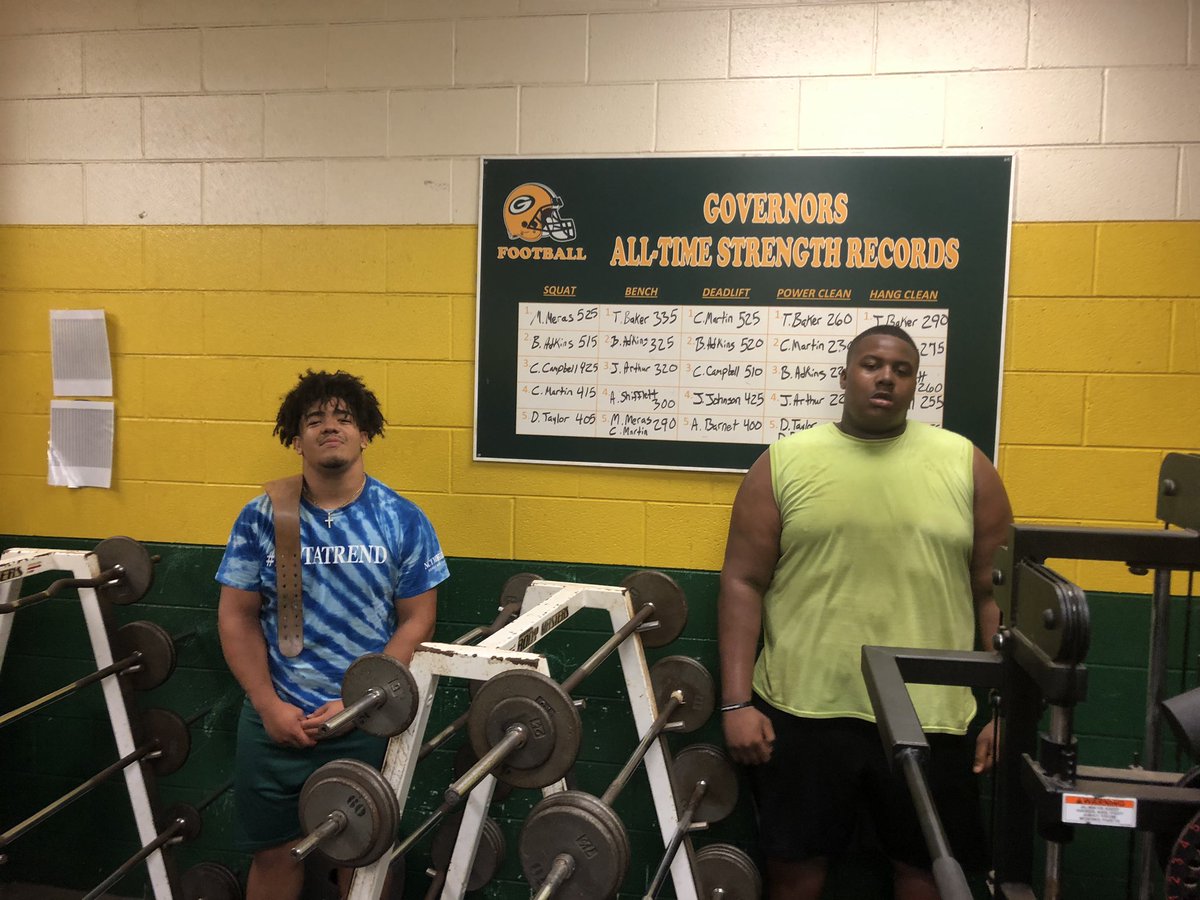 govs_football's tweet photo. @nchsgovs Athletes setting #records in the #weightroom #squats thanks to @CoachHarless55     For some major help #SpringBall19 https://t.co/sVPrzLcxbO