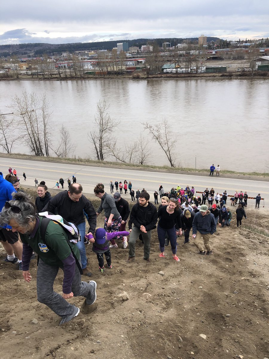 500 climbs and $60,000+ raised for the Kordyban Lodge; the 4th Annual Climb for Cancer was epic! #cityofpg