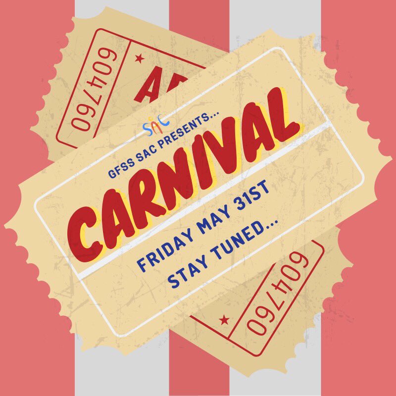 Glenforest Carnival 05.31.19🎡 

Dunk tank, games, food. 

Stay tuned for more details, Gryphons!