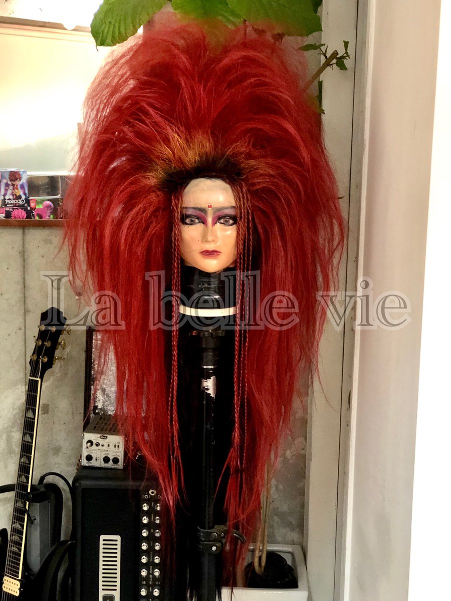 1席のみの美容室 V系ヘアメイク よみ コスプレ用 オーダーウィッグ X Xjapan Hide Hide First Solo Tour Hide Our Psychommunity Hideの部屋へようこそ Ver ベースウィッグカット 逆毛 セット 襟足黒ウィッグ接続 前髪赤ウィッグ接続 1席のみの美容室 V系ヘアメイク よみ コスプレ用 オーダーウィッグ X Xjapan Hide Hide First Solo Tour Hide Our Psychommunity Hideの部屋へようこそ Ver ベースウィッグカット 逆毛 セット 襟足黒ウィッグ接続 前髪赤ウィッグ接続