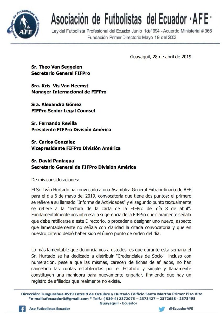AFEcuador tweet media