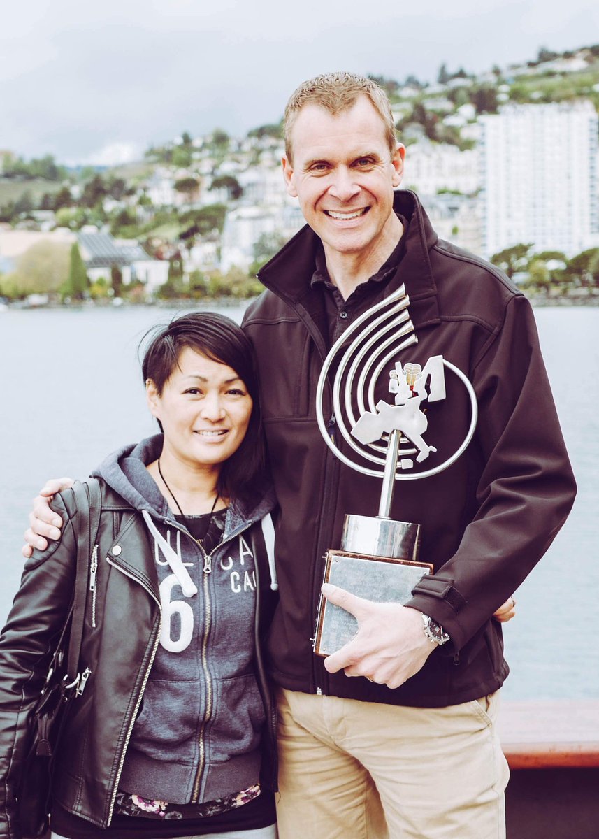 indigo_tiger_'s tweet photo. Proud of the maestro I'm married to! (PS. Am I really that short?) ๐ฒ
@philipharper1 #ebbc19 #maestro #composer #topbanding @Coryband #BestInTheWorld https://t.co/d6HcO9YpDv