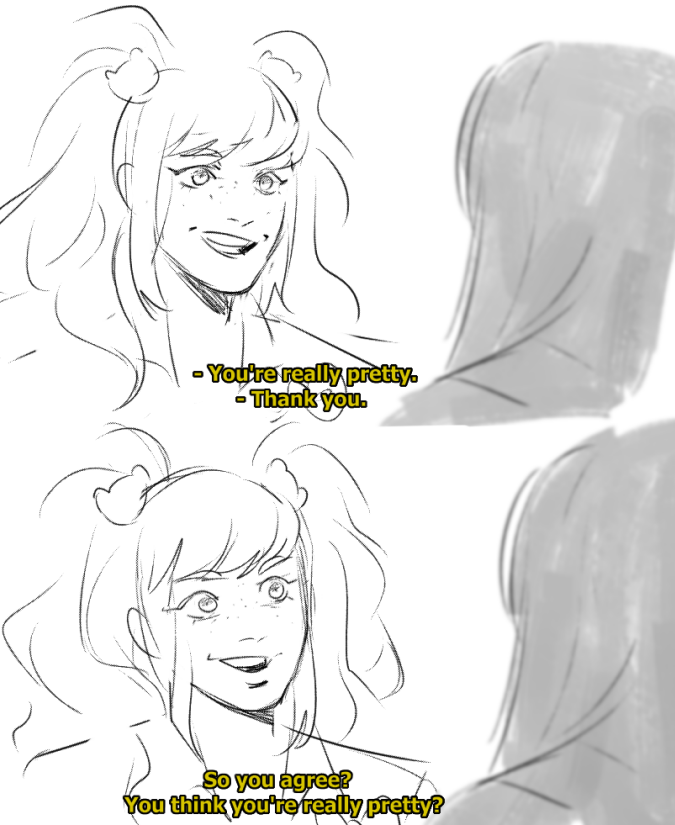 some doodles from back when i binged #danganronpa 
which was like at least 2 months ago 