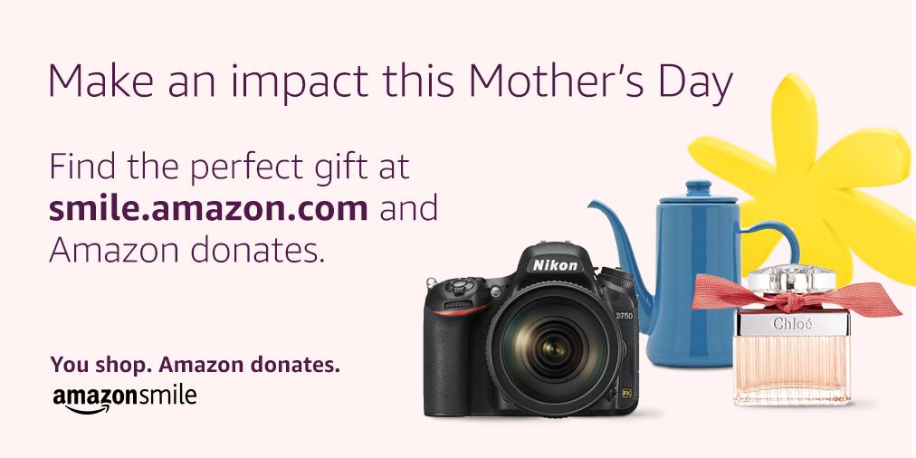 CSWBreastCancer's tweet photo. Think pink and support all the ladies in your life, this Mother's Day. Use https://t.co/BXR3MJmhyG and choose Christina S. Walsh Breast Cancer Foundation as your charity. Help us help breast cancer patients. #smileamazon #breastcancer #MothersDay2019 https://t.co/3bQYwM6JwA