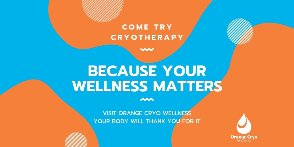 Your wellness matters! Stop by Orange Cryo Wellness of West Chester and let us show you the cooler side of wellness.

Learn more at
westchester.orangecryo.com
#cryotherapy