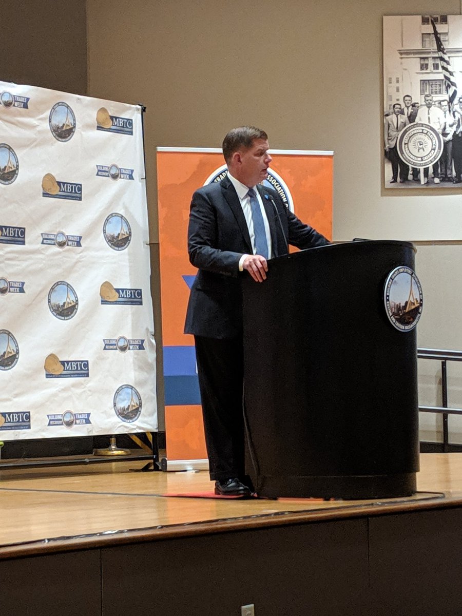 _BTEA_'s tweet image. @marty_walsh delivers remarks on his own experience with #treatment and #recovery from #substanceusedisorder.  #BuildingTradesRecoveryWeek