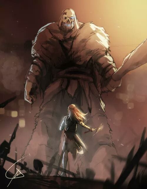 Aghiles12341's tweet photo. We aren't a large house but we are a proud one
RIP lyanna Mormont💔

 #GameofThronesseason8episode3 https://t.co/UMADcleCB1
