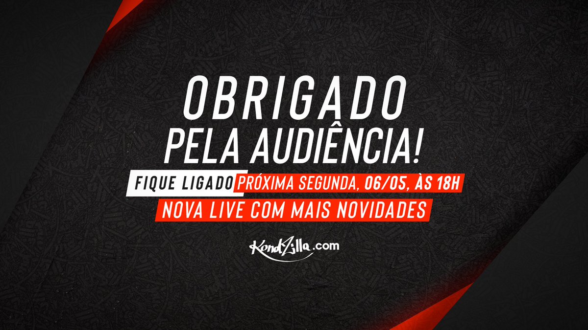 KondZilla's tweet photo. @KondZilla | Obrigado a todos que acompanharam e interagiram com a gente. E fiquem ligados que têm mais dia 06/05! #LiveKondZilla #KondZillaRecords https://t.co/b0pjCIBuo5