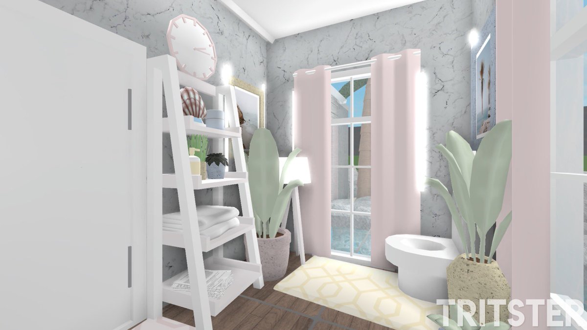 Aesthetic Bloxburg Bathroom Ideas