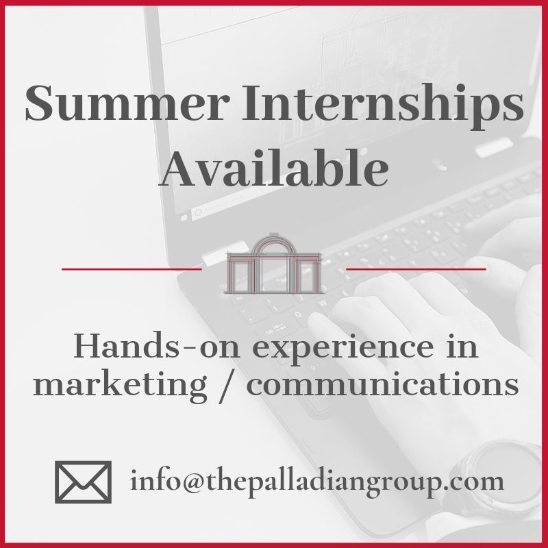 Are you looking for a hands-on internship experience in marketing / communications? TPG is currently accepting summer internship applications. DM us or email us at info@thepalladiangroup.com.
