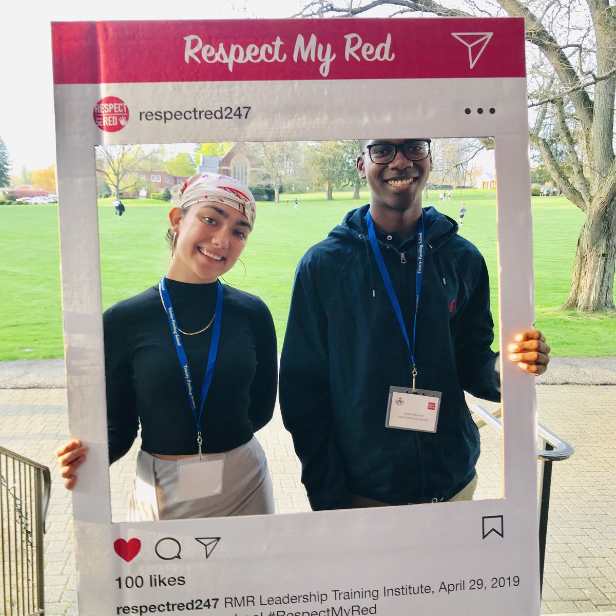 RespectRed247's tweet photo. @TrinityPawling All smiles at the RMR Institute. #respectmyred https://t.co/mOy59P0iKd
