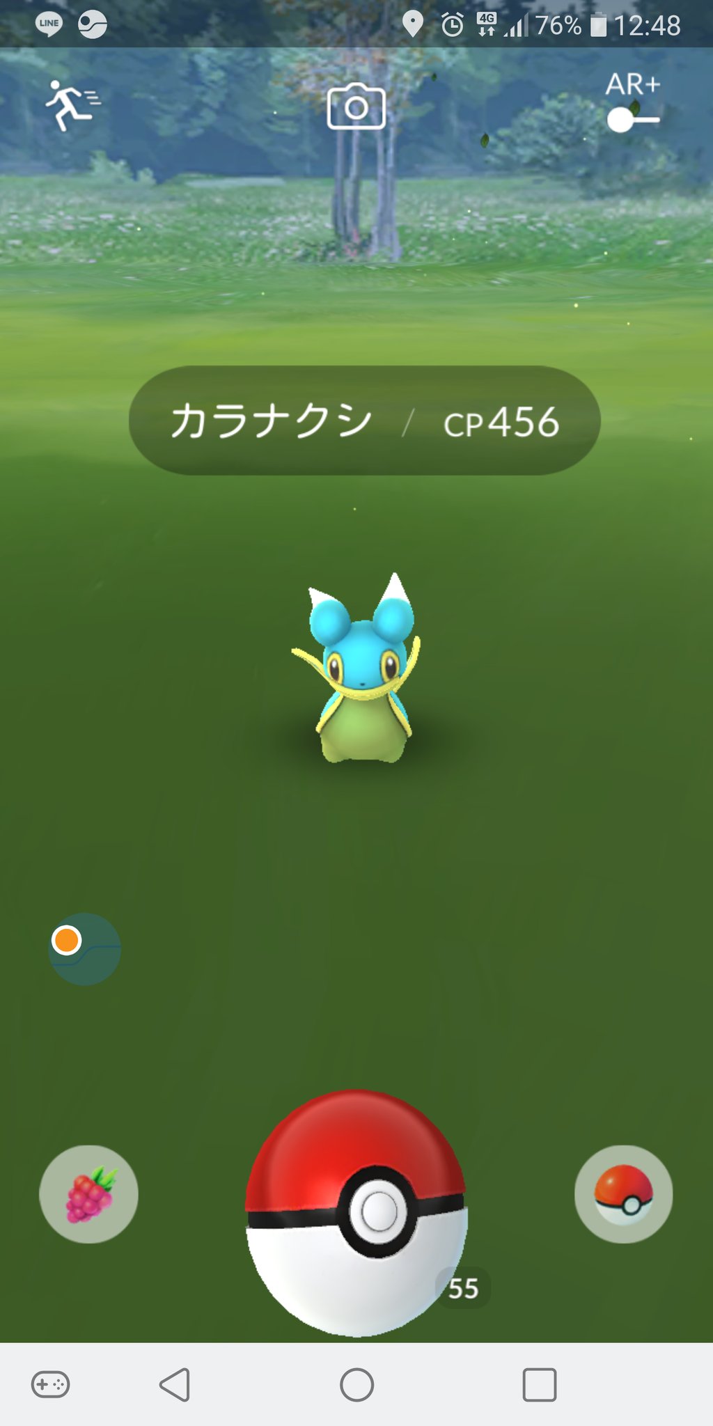 Enushi カラナクシ取った これってひがしの海とにしの海で色違うんですよね ポケモンgo カラナクシ T Co 4oyball62r Twitter