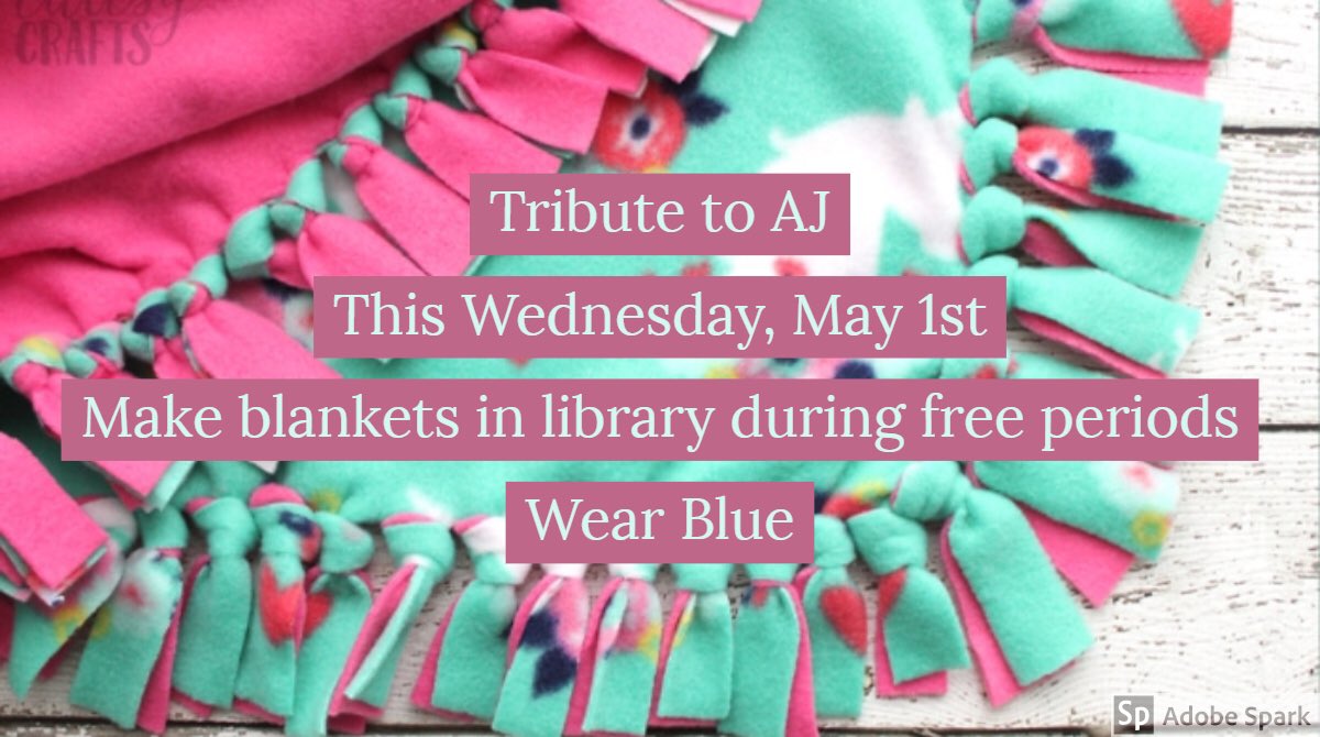 CLCNHS1's tweet photo. Come to the library this Wednesday for a school-wife service project. #weRclc https://t.co/SMpCWOsAwe
