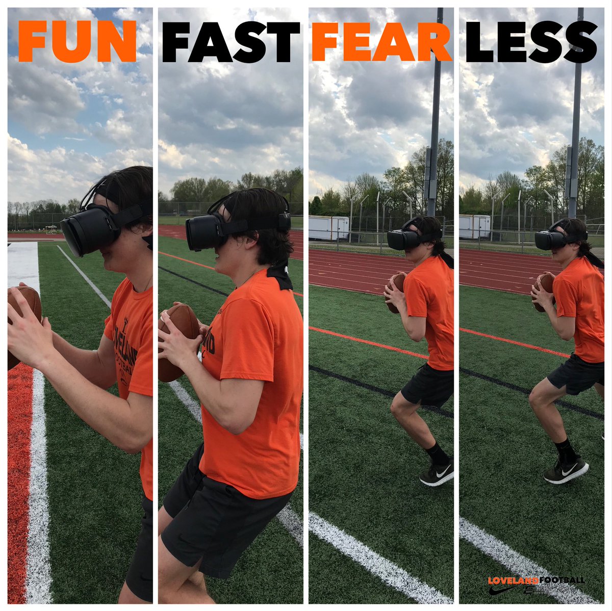 BrianPitzerII's tweet image. So JUICED to be using Virtual Reality to train our quarterbacks eyes, body and mind! Learning is not just whiteboards and notebooks anymore! Next level learning! Excited to see what the future holds! #FunFastFearless #TeachingNeverStops