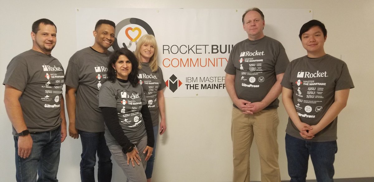 Sudharsana_SS's tweet image. Team #ibmz at SJHacks over the weekend. Enjoyed engaging with the student community at #SJSU. Thank you #RocketSoftware for the opportunity to work together