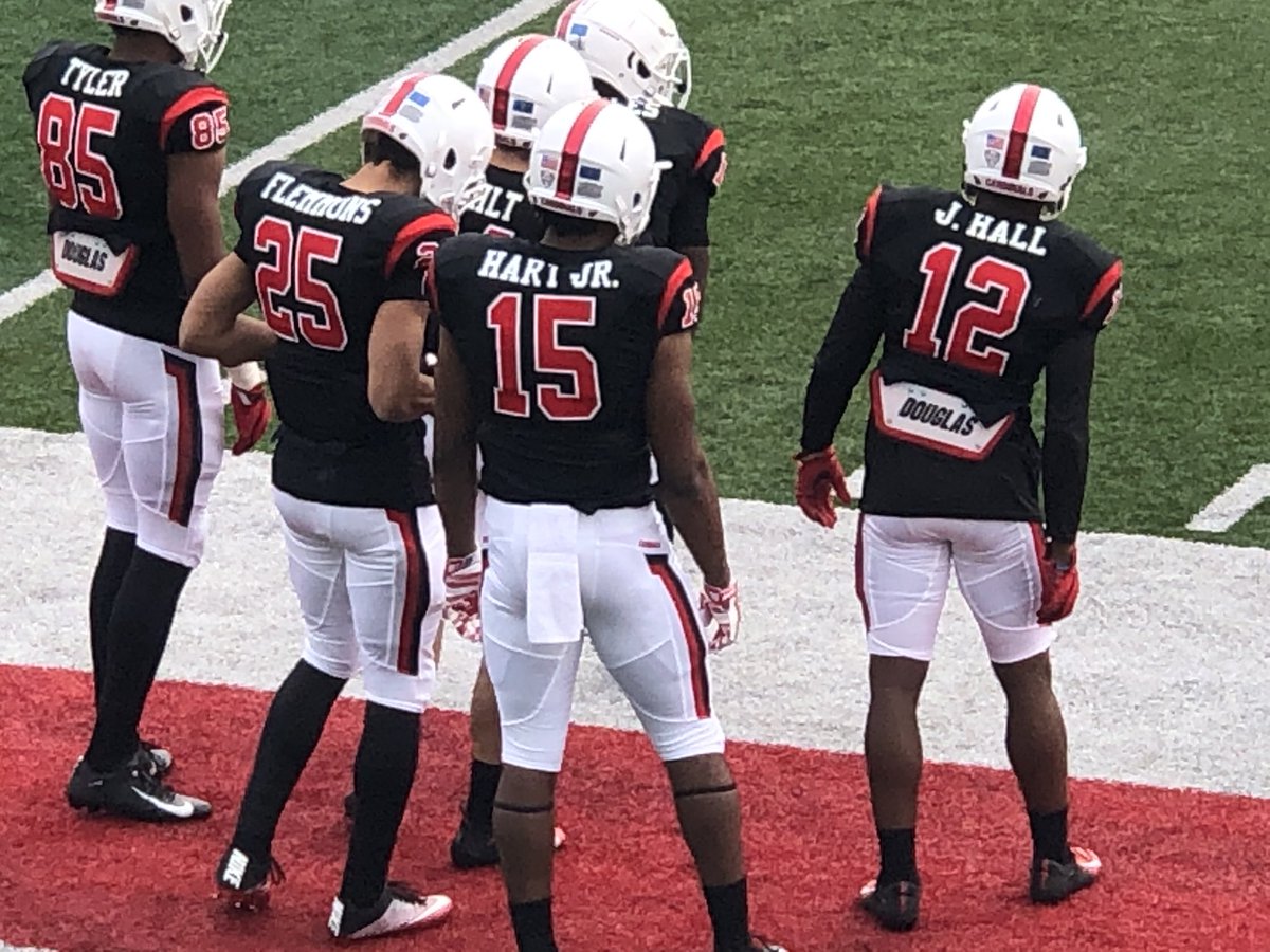 Big S/O to <a href="/BallStateFB/">Ball State Football</a> for coming past <a href="/StoRoxFB/">Vikings Football</a> workouts today!
#GoCardinals