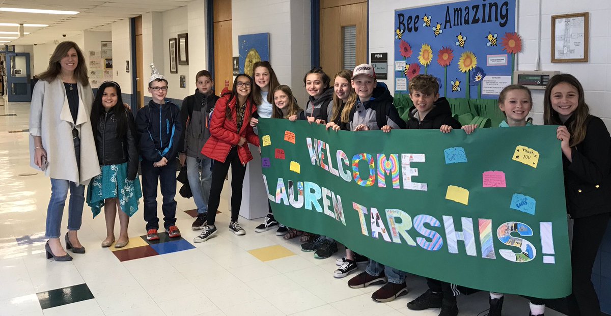 What a day! Thank you <a href="/laurenTarshis/">Lauren Tarshis</a> &amp; <a href="/Scholastic/">Scholastic</a> for visiting Valley View. The students can’t stop talking about the visit and we can’t keep any copies of the I Survived books on our shelves! #enjoytheview #bestyearyet #viewthespecials #welovebooks 
 #isurvived #inspired