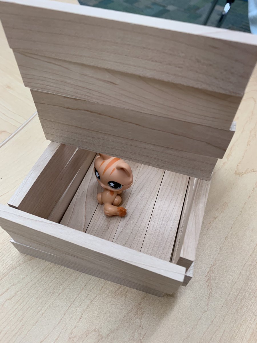 CELlibrary's tweet photo. How many ways can you build a house? Ks used Keva Planks today to build houses for Littlest Pet Shop animals #kevachallenge @celprincipal @SWRegional @KEVAplanks https://t.co/LnbY99mvdQ