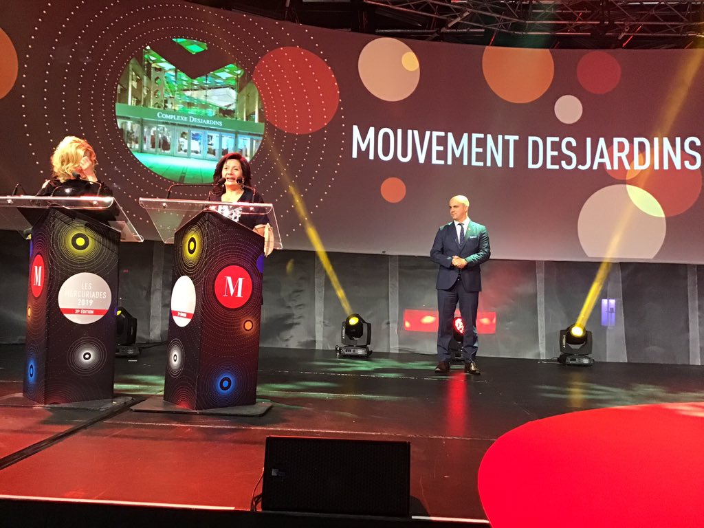 RT <a href="/fccq/">Fédération des chambres de commerce du Québec</a>: #Mercure dans la catégorie Formation et développement de la main-d’œuvre  <a href="/CN_CommFR/">CN Communications FR</a> ,volet Grande entreprise est remis à  <a href="/DesjardinsCoop/">Desjardins</a> pour son programme de développement des compétences dédié aux gestionnaires de première ligne! #Mercuriades