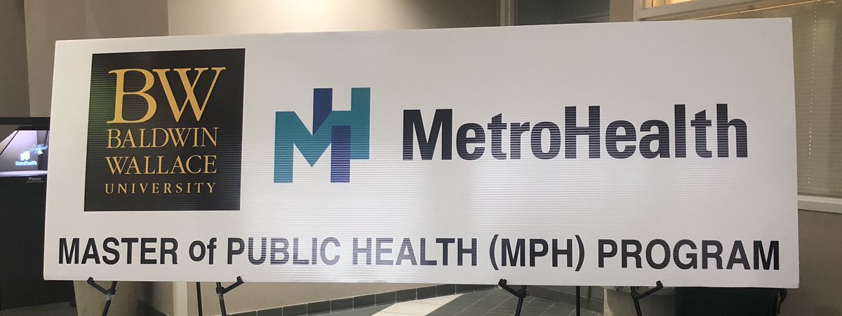 EthicsinCLE's tweet image. Such an honor to work at an organization that values education. Today’s graduation of the first class of MPH students in the joint @BaldwinWallace and @metrohealthCLE program was an amazing celebration!