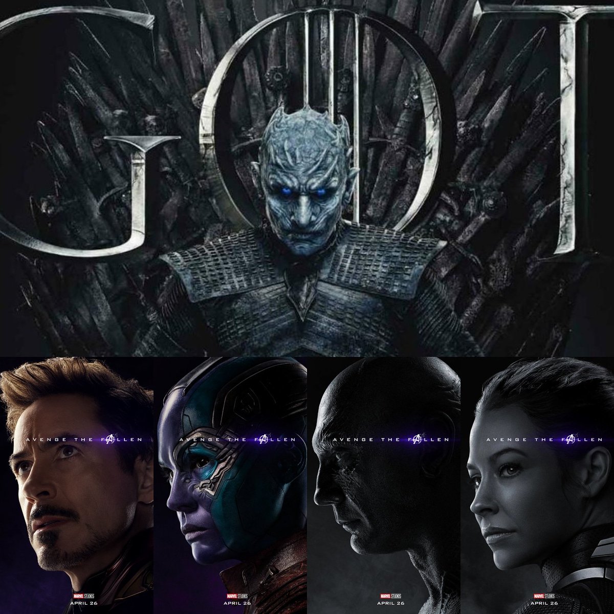Podcast4scifi's tweet photo. Tomorrow is the big night. Join us Tuesday night on Facebook live at 9pm (est) as we discuss the 2 biggest events of this year. Endgame and Game of Thrones
#scifi #syfy #marvel #mcu #movies #tv #comics #podcast4scifi #videogames #gameofthrones #avengersendgame #endgame #got #hbo https://t.co/UFBQP9cjgF