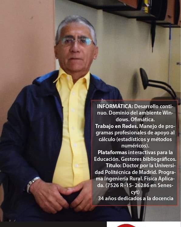 posgradoutc's tweet photo. Perfil Profesional 
PHD. Juan Mato Tamayo
Publicaciones: 
La Interculturalidad. Un fenómeno social que la educación no debe olvidar. Editorial Académica Universitaria. (2019)
#UniversidadTécnicadeCotopaxi #PosgradoUTC #Cotopaxi #Latacunga https://t.co/ENwOqE2Hq7