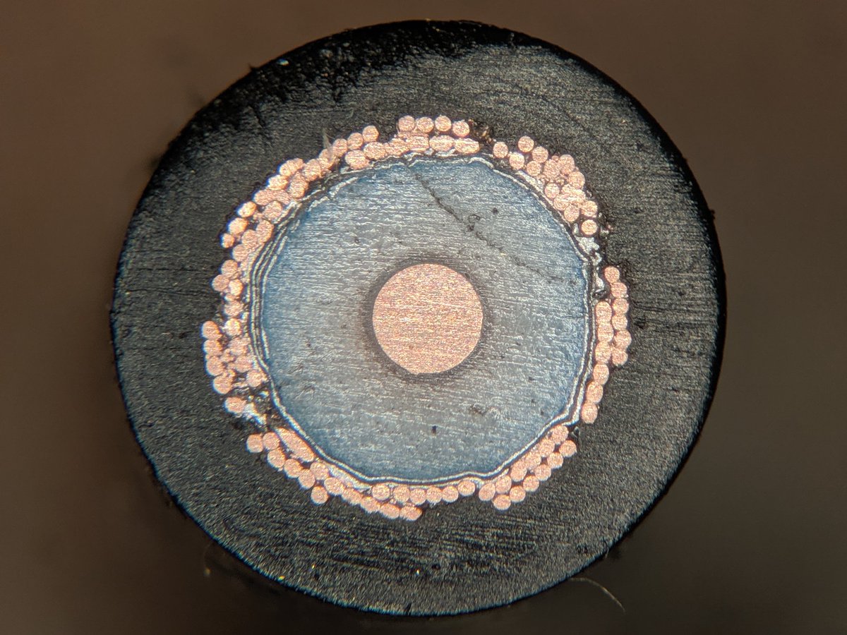 Tube Time On Twitter This Is The Cross Section Of A Coaxial Cable It S A Lmr 195 Cable Which Is Pretty Similar To Rg 58 Https T Co Tbda5dmvmq Twitter