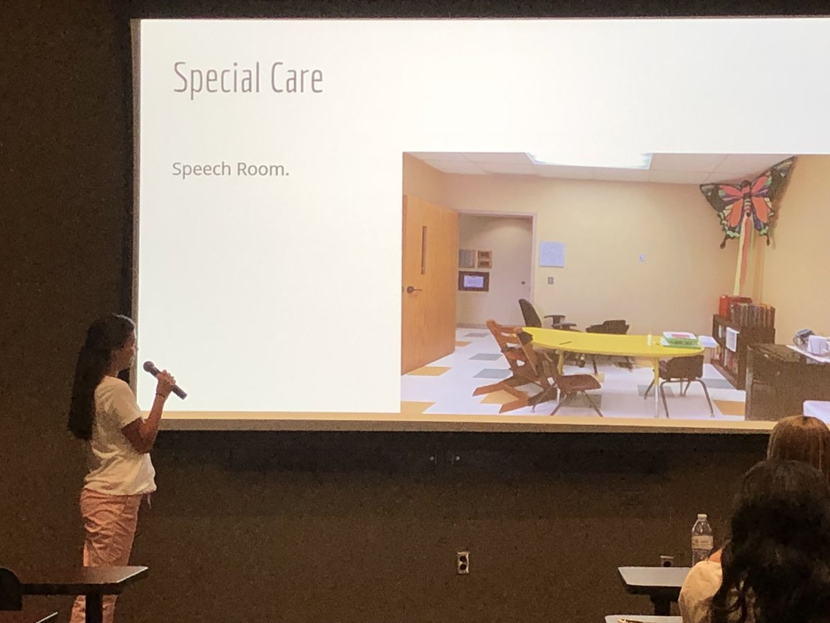 Great job @MadelynRops (Maddie) the information that you shared about #SpecialCare and #BrainBalance was excellent! I’m glad the #ProfessionalInternship2019 class helped shape your future plans. You will make an excellent Speech Pathologist! @EdmondSchools