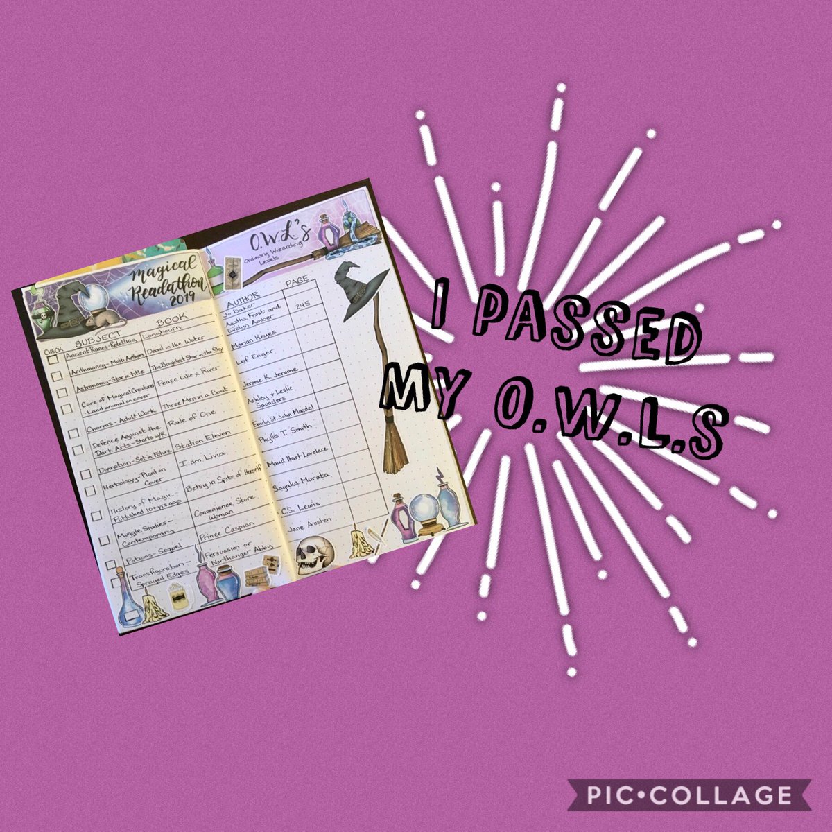 DayReads's tweet image. I posted my wrap-up for the #OWLsMagicalReadathon2019 #OWLsreadathon2019 
OWL’s Magical Readathon Wrap-up youtu.be/oZkRoeeA1aE