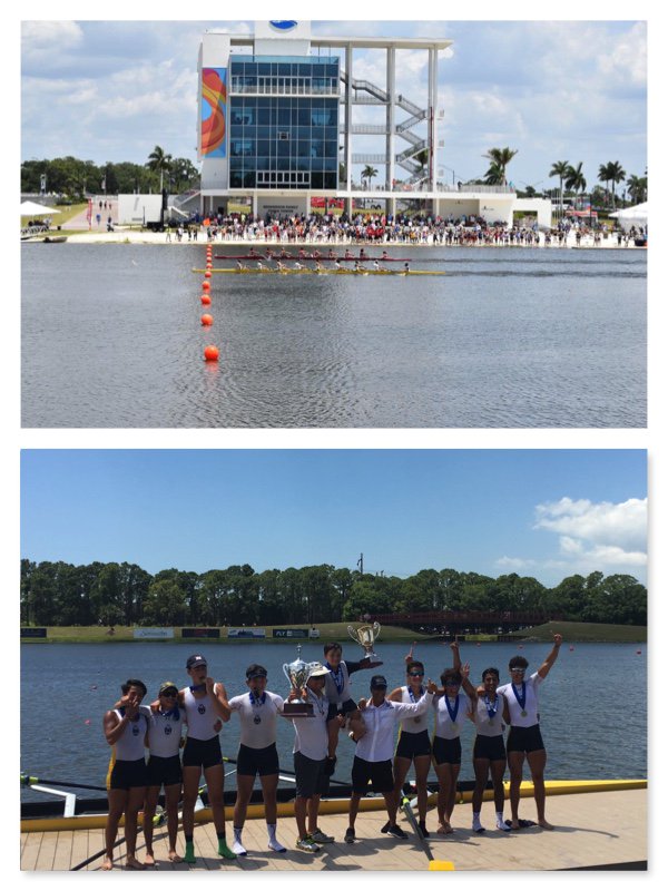 RowBelen's tweet image. Over the weekend in Sarasota, competing in a field of 42 schools and clubs and more than 260 rowers, #BelenCrew laid claim to 5 State Titles including 2 taken by Freshmen boats, and likewise brought home the Overall Boys Scholastic Trophy. The team earned a record 4🥇, plus 1🥈