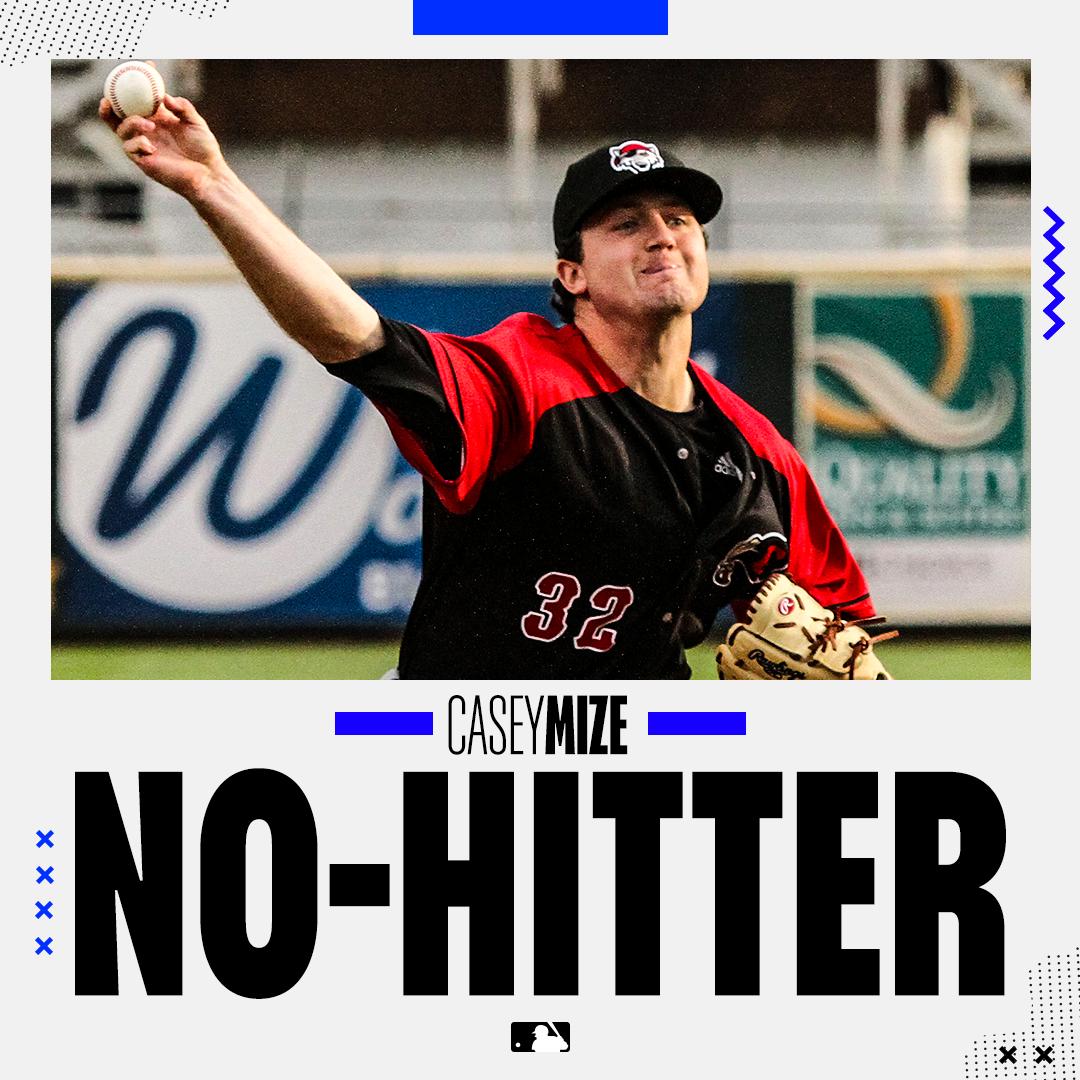 9 IP, 7 Ks and a NO-NO for 2018's No. 1 #MLBDraft pick, Casey Mize.

How you feeling, Tigers fans?