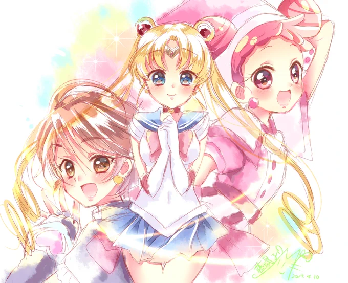 平成に生まれてたくさん素敵作品に出逢えました!!
いっぱい描きたいものはあるけど自分にとっての思い入れのある3作品を描きました✨
令和が素敵な時代になりますように
#ありがとう平成 