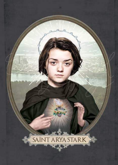 No seas como #CerseiLannister en la #batalladewinterfell, en nuestra batalla contra el #CalentamientoGlobal. Mejor sé como #LadyOsita o #AryaStark. 

Juntos hagamos la vida florecer. 
#Arya #HBOGO #Cersei #Winterfellbattle #GOT #DominGOT