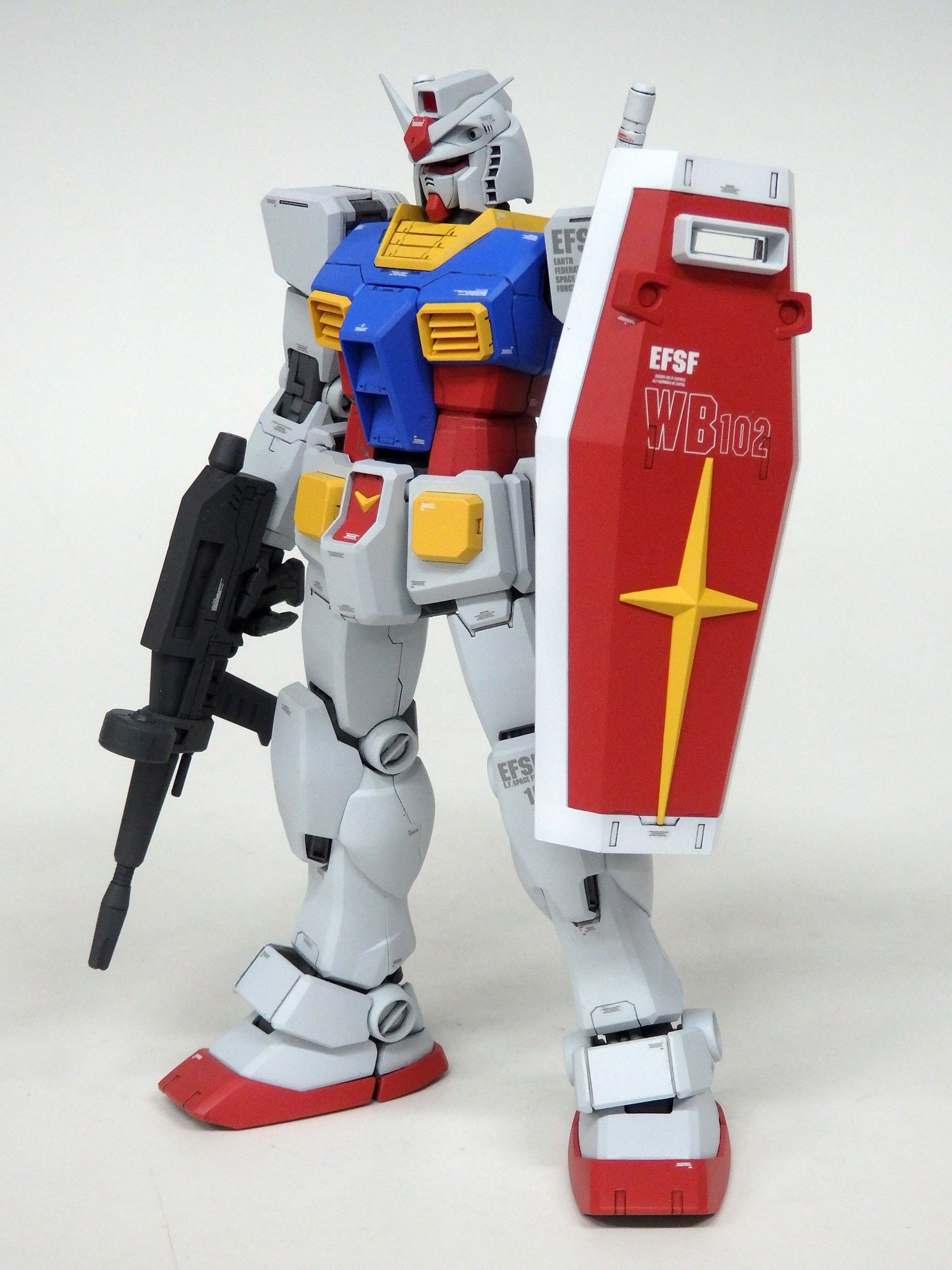 内藤あんも 平成最後の完成品はmgガンダムとなりました Mg Rx 78 2 ガンダム Ver One Year War 0079 アニメーションカラーバージョン なげえ を使用 作業のほとんどは この人バカだ って気付いてもらえるであろう ディテールの大半を埋める作業