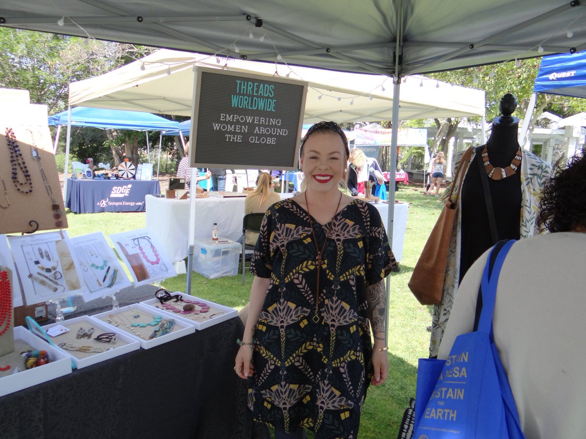 lamesafairtrade's tweet photo. La Mesa's first Earth Day was a success!  Mayor Arapostathis stopped by to talk about fair trade &amp; more. Lots of awareness &amp; support!  Free samples of @TonysChocoUS was enjoyed by all. @FTCampaigns @Threadsww @ssekodesigns https://t.co/uRFaxoa6MN