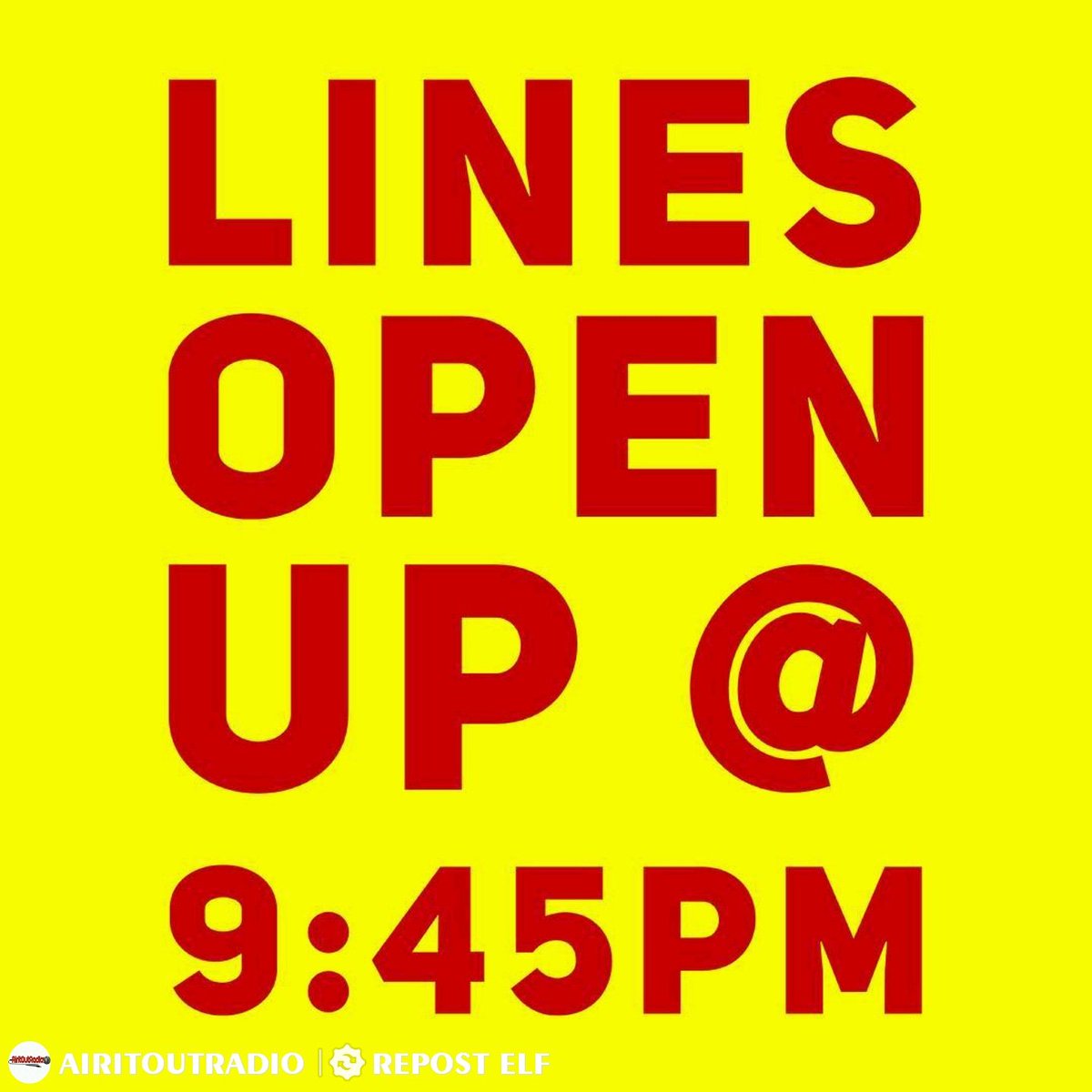 #Repost <a href="/airitoutradio/">AIR IT OUT RADIO</a> @ig_repost_elf #repost_elf
Plz be patient <a href="/airitoutlive/">airitoutradiolive</a>