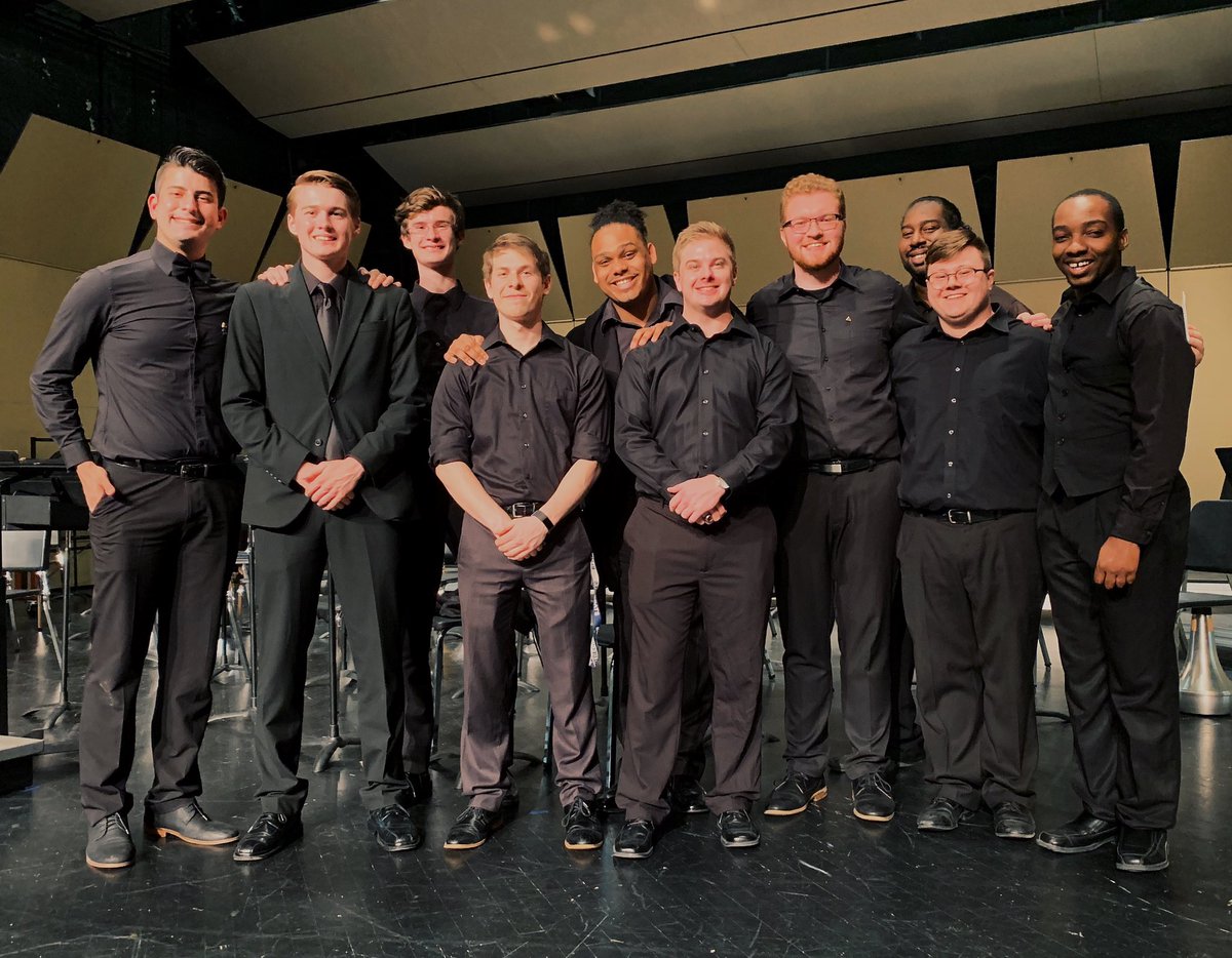 Great job to an extremely talented group of brothers on an incredible final SIU Wind Ensemble tonight! #PhiMuAlpha #SIUC #GoSalukis