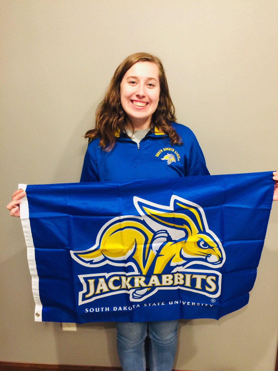 bria_berg's tweet photo. Excited to continue my academic career and ice cream eating hobbies at SDSU this fall!! #IAmAJackrabbit https://t.co/sUiROKslSz