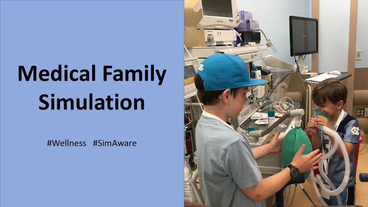 gene_hobbs's tweet photo. This "Medical Family Simulation" was an extremely fun project with @UNC_Anesthesia and #UNCsim. #SimAware #HR #Burnout #MoralInjury
https://t.co/sYL3kq56v4 https://t.co/eiw9k7c8Sb