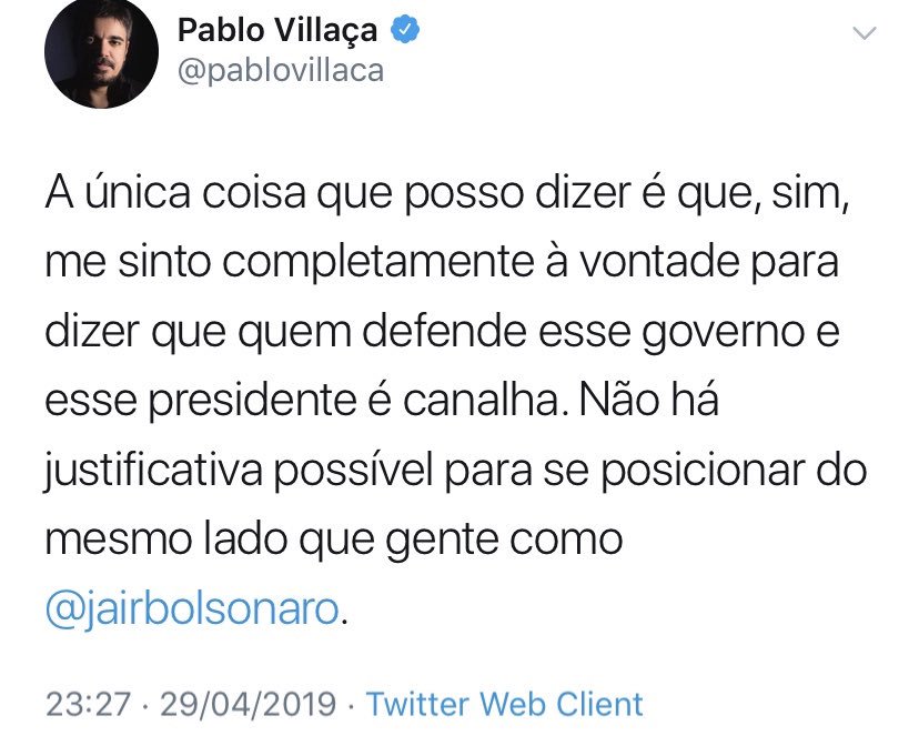Mais amor e menos ódio, diretor de cinema! ❤️❤️❤️