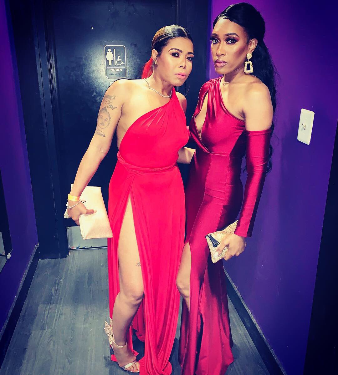 princesschuntee's tweet photo. Sister ♥️ 
#DapperGala https://t.co/ZlglkLGZKR