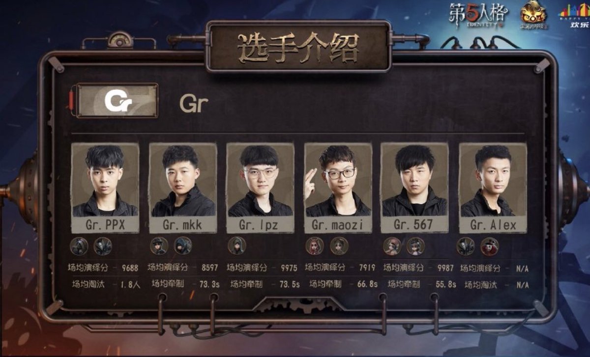 1枚目 日本代表 AL/FD 2枚目 Alex所属 Gr 3枚目 wolf所属 TK 4枚目