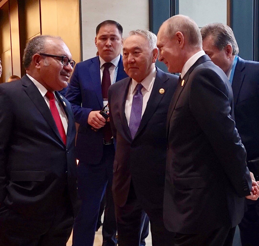 pm_nec's tweet photo. PM O’Neill to Lead Government and Business Delegation to Russia – Follow-up to APEC Discussions.

He will lead a Government and business delegation to Russia later in the year on an Official Visit at the invitation of Russian Government. https://t.co/9htCJLbaZk